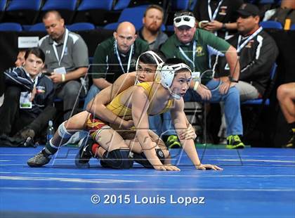 Thumbnail 2 in CIF SS Masters Wrestling Championships (Day 1) photogallery.