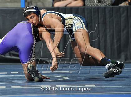 Thumbnail 2 in CIF SS Masters Wrestling Championships (Day 1) photogallery.