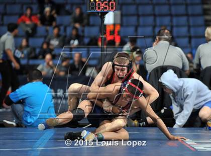 Thumbnail 2 in CIF SS Masters Wrestling Championships (Day 1) photogallery.