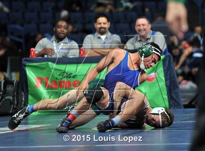 Thumbnail 1 in CIF SS Masters Wrestling Championships (Day 1) photogallery.