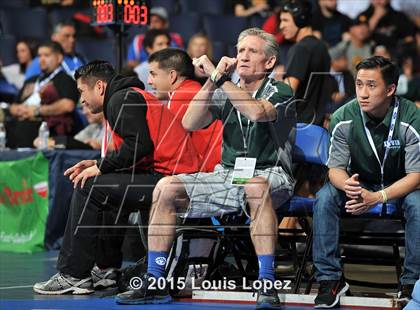 Thumbnail 3 in CIF SS Masters Wrestling Championships (Day 1) photogallery.