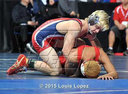 Thumbnail 3 in CIF SS Masters Wrestling Championships (Day 1) photogallery.