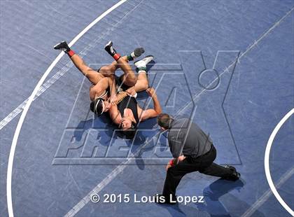 Thumbnail 3 in CIF SS Masters Wrestling Championships (Day 1) photogallery.
