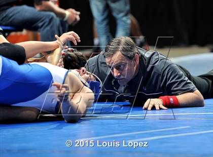 Thumbnail 3 in CIF SS Masters Wrestling Championships (Day 1) photogallery.