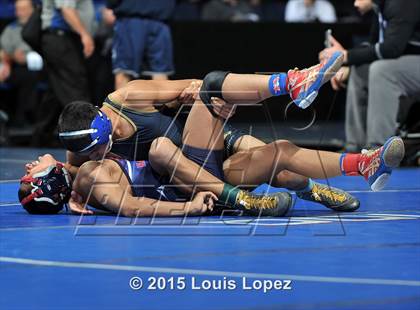 Thumbnail 3 in CIF SS Masters Wrestling Championships (Day 1) photogallery.