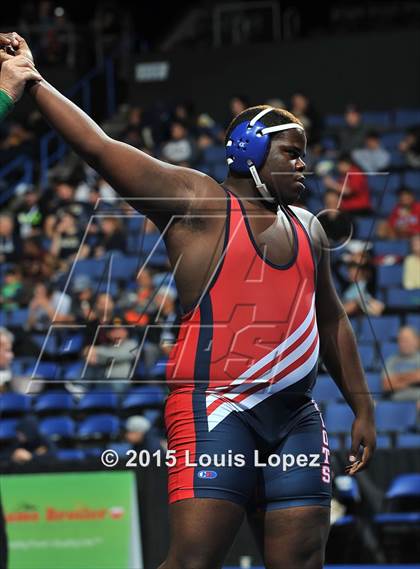 Thumbnail 1 in CIF SS Masters Wrestling Championships (Day 1) photogallery.