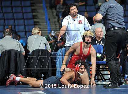 Thumbnail 2 in CIF SS Masters Wrestling Championships (Day 1) photogallery.