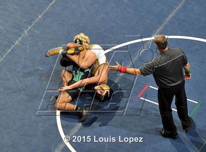 Thumbnail 2 in CIF SS Masters Wrestling Championships (Day 1) photogallery.