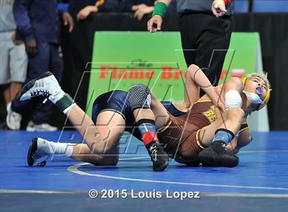 Thumbnail 3 in CIF SS Masters Wrestling Championships (Day 1) photogallery.