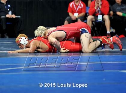 Thumbnail 2 in CIF SS Masters Wrestling Championships (Day 1) photogallery.