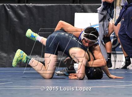Thumbnail 2 in CIF SS Masters Wrestling Championships (Day 1) photogallery.