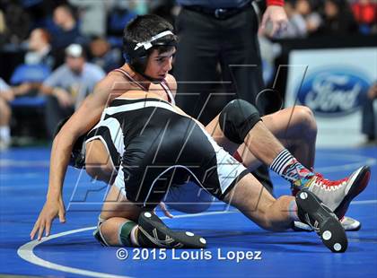 Thumbnail 1 in CIF SS Masters Wrestling Championships (Day 1) photogallery.
