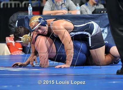 Thumbnail 1 in CIF SS Masters Wrestling Championships (Day 1) photogallery.