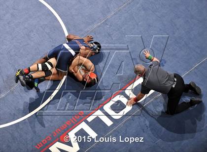 Thumbnail 2 in CIF SS Masters Wrestling Championships (Day 1) photogallery.