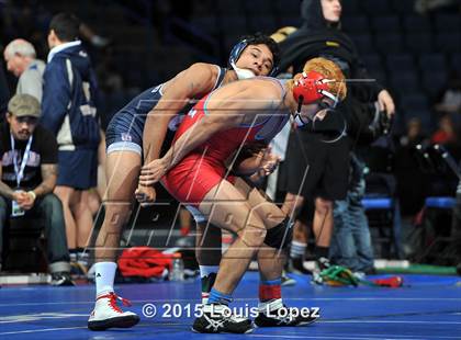 Thumbnail 2 in CIF SS Masters Wrestling Championships (Day 1) photogallery.