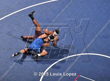 Thumbnail 2 in CIF SS Masters Wrestling Championships (Day 1) photogallery.