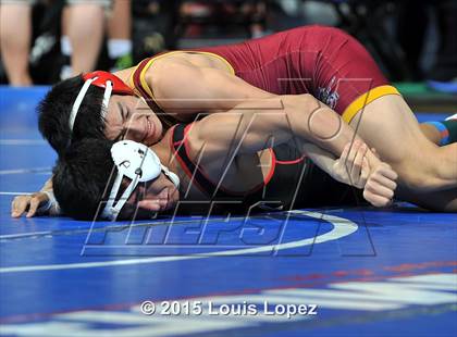 Thumbnail 3 in CIF SS Masters Wrestling Championships (Day 1) photogallery.