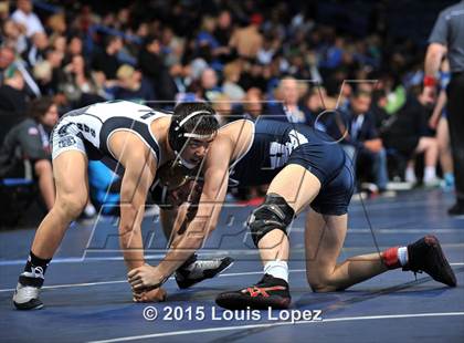 Thumbnail 3 in CIF SS Masters Wrestling Championships (Day 1) photogallery.