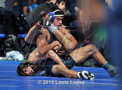 Thumbnail 3 in CIF SS Masters Wrestling Championships (Day 1) photogallery.