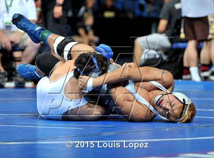Thumbnail 1 in CIF SS Masters Wrestling Championships (Day 1) photogallery.