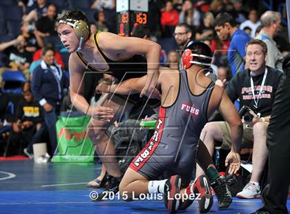 Thumbnail 2 in CIF SS Masters Wrestling Championships (Day 1) photogallery.