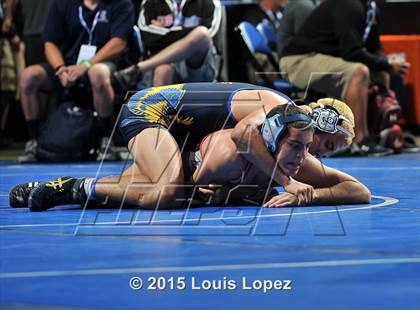 Thumbnail 1 in CIF SS Masters Wrestling Championships (Day 1) photogallery.