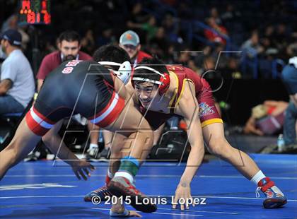 Thumbnail 3 in CIF SS Masters Wrestling Championships (Day 1) photogallery.