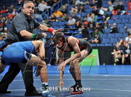Thumbnail 1 in CIF SS Masters Wrestling Championships (Day 1) photogallery.
