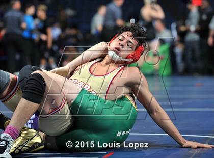 Thumbnail 2 in CIF SS Masters Wrestling Championships (Day 1) photogallery.