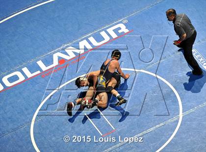 Thumbnail 2 in CIF SS Masters Wrestling Championships (Day 1) photogallery.