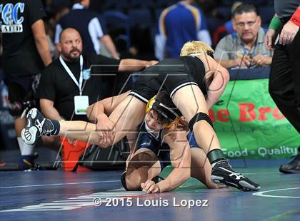 Thumbnail 2 in CIF SS Masters Wrestling Championships (Day 1) photogallery.