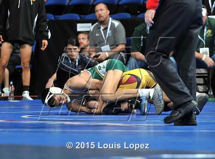 Thumbnail 3 in CIF SS Masters Wrestling Championships (Day 1) photogallery.