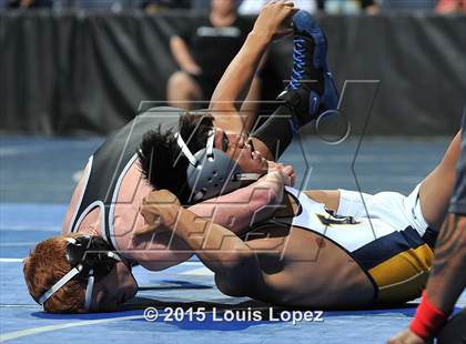 Thumbnail 2 in CIF SS Masters Wrestling Championships (Day 1) photogallery.