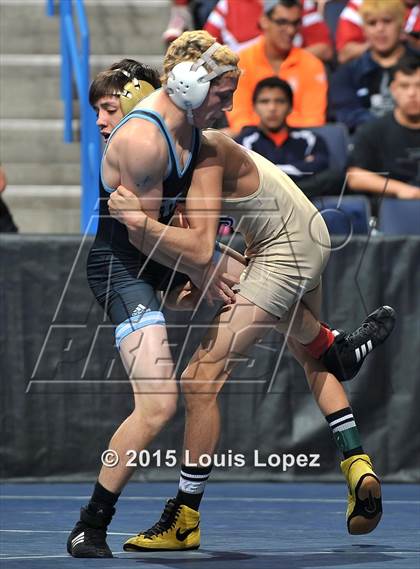 Thumbnail 1 in CIF SS Masters Wrestling Championships (Day 1) photogallery.