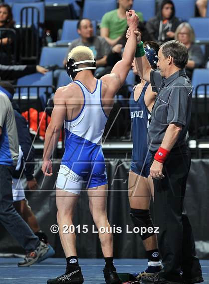Thumbnail 2 in CIF SS Masters Wrestling Championships (Day 1) photogallery.