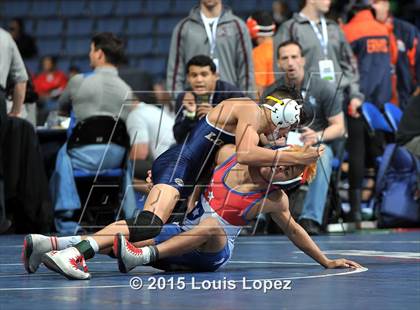 Thumbnail 3 in CIF SS Masters Wrestling Championships (Day 1) photogallery.