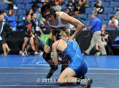 Thumbnail 3 in CIF SS Masters Wrestling Championships (Day 1) photogallery.