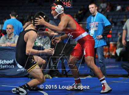 Thumbnail 2 in CIF SS Masters Wrestling Championships (Day 1) photogallery.