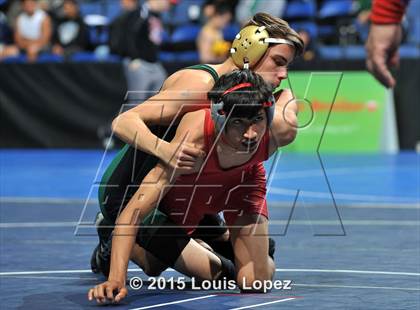 Thumbnail 2 in CIF SS Masters Wrestling Championships (Day 1) photogallery.