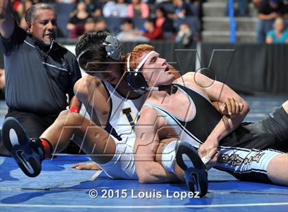 Thumbnail 3 in CIF SS Masters Wrestling Championships (Day 1) photogallery.