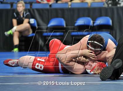 Thumbnail 3 in CIF SS Masters Wrestling Championships (Day 1) photogallery.