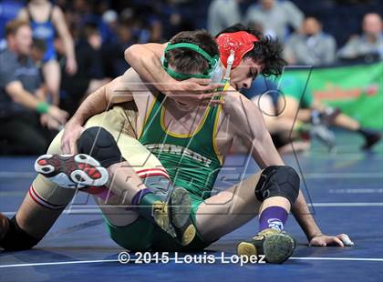Thumbnail 3 in CIF SS Masters Wrestling Championships (Day 1) photogallery.