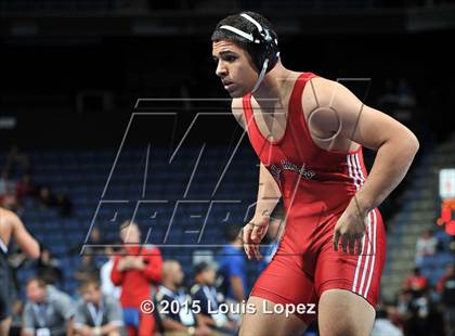 Thumbnail 3 in CIF SS Masters Wrestling Championships (Day 1) photogallery.