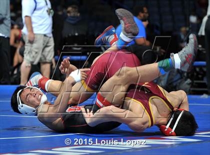 Thumbnail 1 in CIF SS Masters Wrestling Championships (Day 1) photogallery.