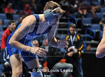 Thumbnail 3 in CIF SS Masters Wrestling Championships (Day 1) photogallery.