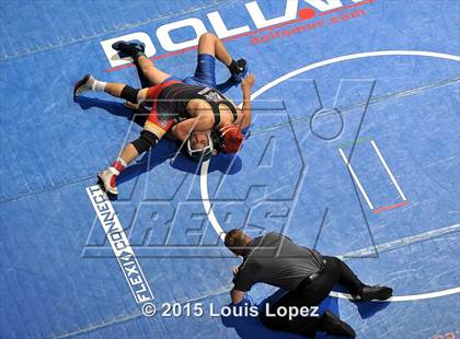 Thumbnail 3 in CIF SS Masters Wrestling Championships (Day 1) photogallery.