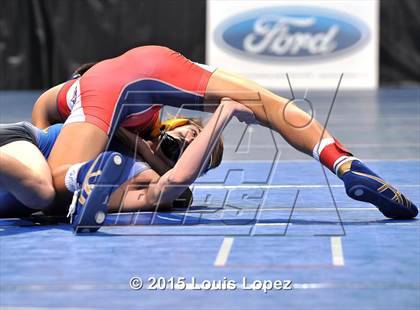 Thumbnail 2 in CIF SS Masters Wrestling Championships (Day 1) photogallery.