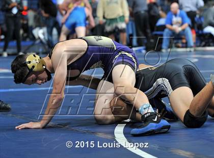 Thumbnail 3 in CIF SS Masters Wrestling Championships (Day 1) photogallery.
