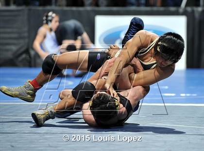 Thumbnail 1 in CIF SS Masters Wrestling Championships (Day 1) photogallery.