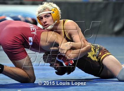Thumbnail 2 in CIF SS Masters Wrestling Championships (Day 1) photogallery.